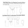 Live Sound Card, Audio Mixer USB External Sound Card with Dual Microphone Ports, Sound Card Live Broadcast KTV Sound Card for Live KTV Voice Chat view 4