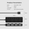 HUB Hub Multi-USB Splitter 4-Port Extender view 3