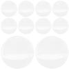 Hemoton Acrylic Magnifier Lenses, 10pcs Planoconvex Loupe Lenses for Hobby, Jewelry Inspection, Science Projects and Replacement Use view 1