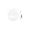 Hemoton Acrylic Magnifier Lenses, 10pcs Planoconvex Loupe Lenses for Hobby, Jewelry Inspection, Science Projects and Replacement Use view 4