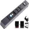 12" Hardwired Power Strip (NO Power Cord), 3 Tamper Resistant Outlets (NEMA 5-15R - NOT 20Amp), NO Ears (Without mounting tabs on Both Ends), ALCI, USB, Black view 1