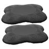 Anneome 2pcs Non- Kneeling Pad for Yoga High Flexibility Exercise Cushion Comfortable Tpe Material for Yoga Fitness and Relaxation Shockproof Support for Elbows and Knees view 1