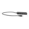 Uonlytech 1pc USB Multi Hub Splitter Adapter Port Expansion for Data Transfer Charging Slim Design for Laptops Printers and More Black view 1