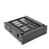 Uonlytech HDD Bracket 3.5 Drive Cage 3.5 Drive Bay Internal HDD Bay Laptop Stand Mounting Bracket 5.25 Inch Hard Disk Front Bay Hard Drive Internal Hard Disk Mounting Kit Driver Built-in, Black view 1