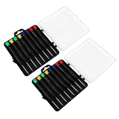 ETHZZLE 16pcs Precision Watch Repair Tools Set Steel Multi Bit Screwdriver Watchmaker Tools for Home Professional Use