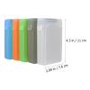 Hemoton 2.5 Inch Hard Drive Protective Box Portable External HDD Storage Case Shock Resistant Compact Carrying Organizer for Office and Home view 2