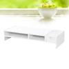 ARTIBETTER Monitor Stand Unique Shape Design Desk Storage Organizer Computer Monitor Rack Shelf Home Office and Entertainment Center view 2