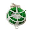 Gadpiparty 1pc Garden Metal Wire Cable Tie with Cutter Multi-purpose Tie for Organizing Cables Securing Plants Vines and Flowers Green Tape for Lawn and Park Use view 1