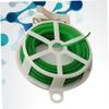 Gadpiparty 1pc Garden Metal Wire Cable Tie with Cutter Multi-purpose Tie for Organizing Cables Securing Plants Vines and Flowers Green Tape for Lawn and Park Use view 4