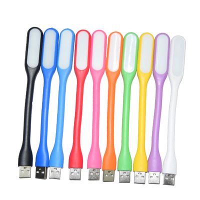 Gadpiparty 2pcs USB Led Reading Lamp Portable Eye-Care Light Flexible Design for Power Bank Computer Use Random for Night Reading and Mobile Work