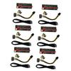 ARTIBETTER 6sets Pin Pci-e Riser Extender Cable to Gpu Adapter for Stable Data Transmission Pci Express Extension for Graphics Card Support and Power Supply view 1