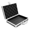 POPETPOP First Aid Case Portable Tool Handle Boxes Lightweight Aluminum Alloy Storage Box Home Office view 1