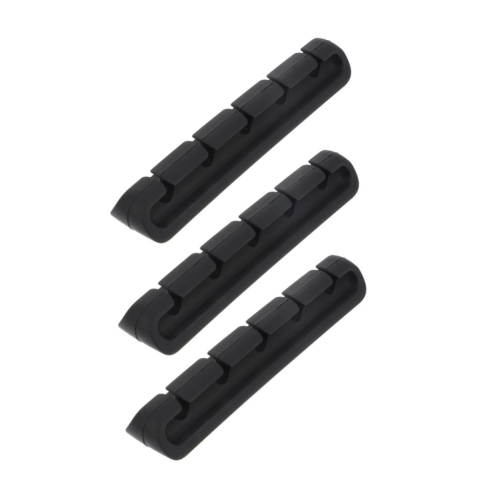 UPKOCH 3pcs Self-Adhesive Cable Holders Wire Sleeves Cable Management Clip for Desktop Fixing Clip