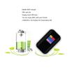 4G LTE Mobile Hotspot, Up to 500Mbps, Support 10 Users, High Speed Color Screen Network Router with SIM Card Slot, for Home Travel Business view 4