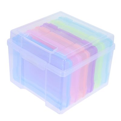 ETHZZLE Photo Storage Organizer Box Multifunctional Durable Photo Case for Easy Organization of and Postcards for Use Design