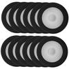 SOLUSTRE 12pcs Professional Audio Radio Pinch Rollers Replacement Plastic Maintenance for Tape Recorder view 1