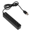 Hemoton 1Pc Data Hub Multi-Port USB Splitter Expansion Adapter for Abs Material Versatile Interface Expansion for Accessories view 1