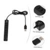 Hemoton 1Pc Data Hub Multi-Port USB Splitter Expansion Adapter for Abs Material Versatile Interface Expansion for Accessories view 4