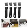 4Pcs Stainless Steel Cleaning Scraper Set for Tile Floors and Labels view 2