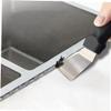 4Pcs Stainless Steel Cleaning Scraper Set for Tile Floors and Labels view 3