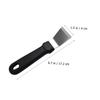 4Pcs Stainless Steel Cleaning Scraper Set for Tile Floors and Labels view 4