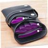 Didiseaon Hairdresser Pouch Barber Tool Organizer Tool Holder Waist Bag Scissor Carrier Black Essential view 2