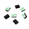 60pcs Black Adhesive Wire Clips for Compact Cable Fixing Clips for Neat Organization of Wires Office and Car view 1