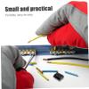 60pcs Black Adhesive Wire Clips for Compact Cable Fixing Clips for Neat Organization of Wires Office and Car view 4