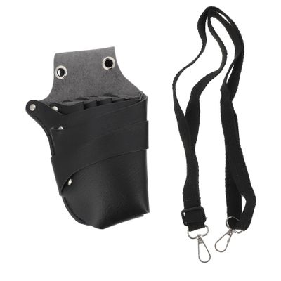 Didiseaon Portable Hairdressing Scissor Pouch Tool Organizer for Barber and Stylist Scissor Storage Bag for Hairdressing Tools Multi-functional Waist and Shoulder Bag