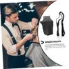 Didiseaon Portable Hairdressing Scissor Pouch Tool Organizer for Barber and Stylist Scissor Storage Bag for Hairdressing Tools Multi-functional Waist and Shoulder Bag view 3