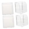 UPKOCH 4pcs Socket Covers for Use Stylish for Plugs Material Easy Installation for Living Room Bathroom and Bedroom view 1