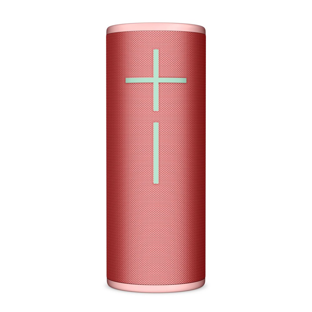 Ultimate Ears Boom 4 Portable Waterproof Bluetooth Speaker with 360-Degree Immersive Sound, Outdoor Floating Speaker, 15-Hour Battery, 147ft Range - Red
