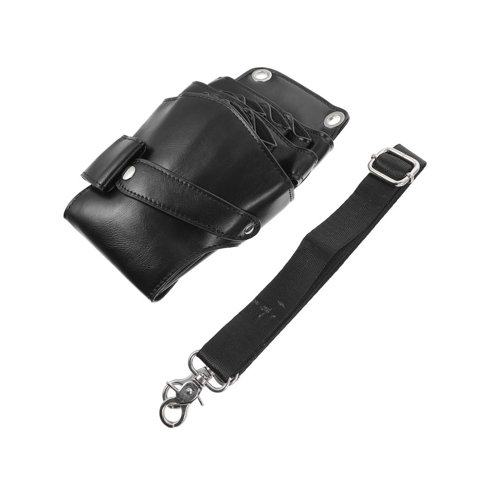 Didiseaon Hair Stylist Tool Bag Crossbody Handbag Sling Bag Hair Scissors Adjustable Strap Craftsmanship