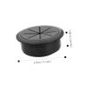 3 Pack Round Desktop Wire Hole Cover for Cable Management view 2
