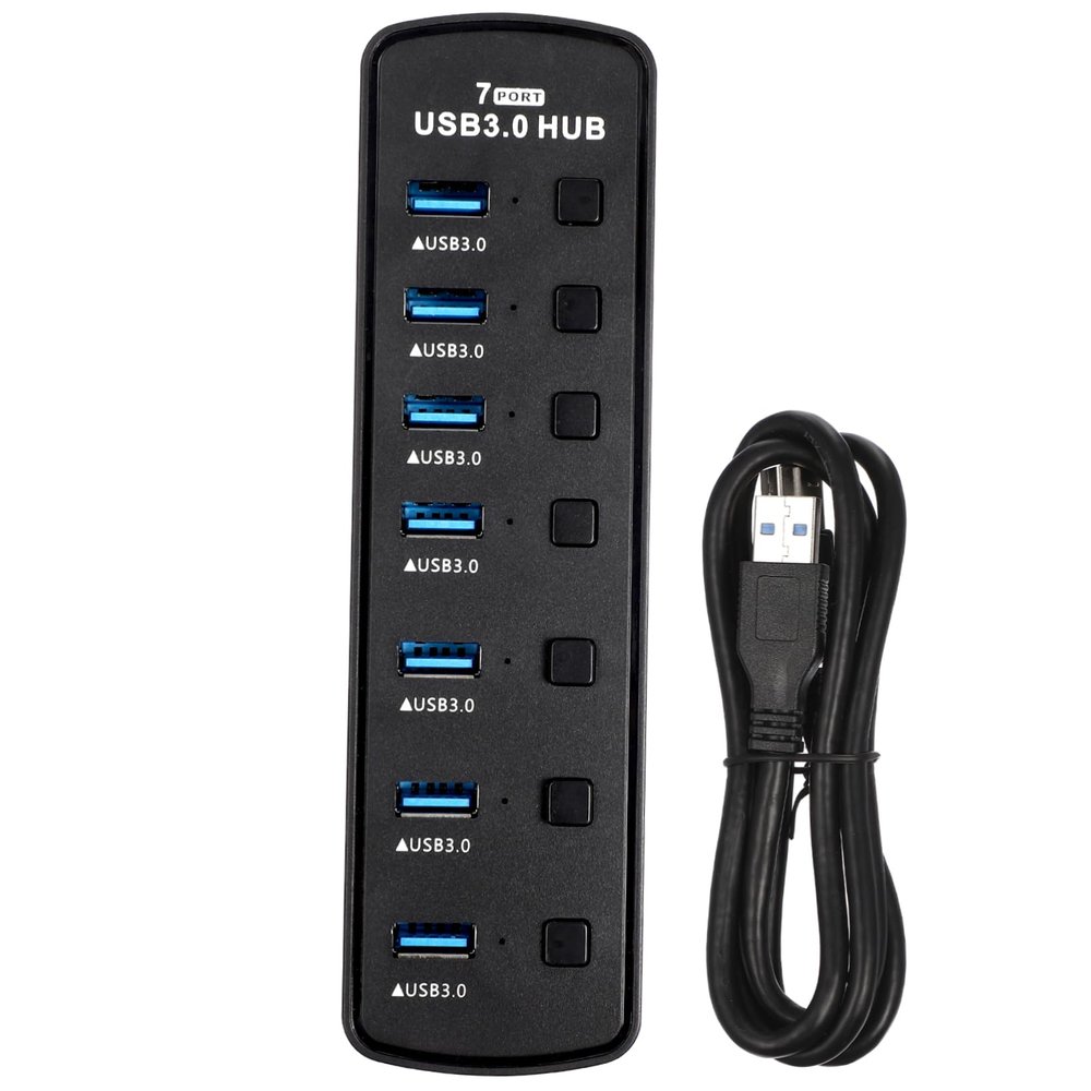 ETHZZLE USB Hub for Laptop Ports USB Adapter Extender Hub Splitter Cable Accessory