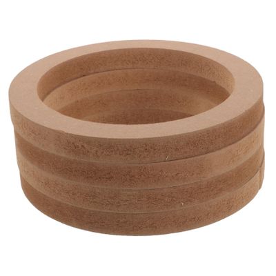 GALPADA 2pairs Speaker Spacer Rings Solid Speaker Adapters for Cars Boats and Trucks Easy Installation Professional Appearance