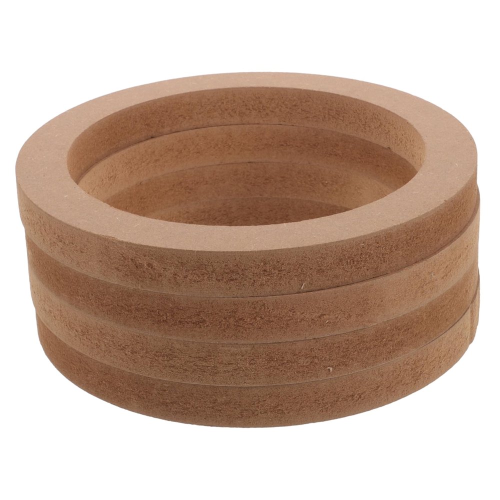 GALPADA 2pairs Speaker Spacer Rings Solid Speaker Adapters for Cars Boats and Trucks Easy Installation Professional Appearance