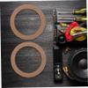 GALPADA 2pairs Speaker Spacer Rings Solid Speaker Adapters for Cars Boats and Trucks Easy Installation Professional Appearance view 3