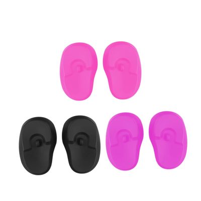 Didiseaon 6pairs Silicone Ear Covers for Hair Dyeing Ear Protectors to Prevent Staining and Water Damage for Hairdressing and Home Use