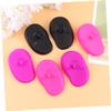 Didiseaon 6pairs Silicone Ear Covers for Hair Dyeing Ear Protectors to Prevent Staining and Water Damage for Hairdressing and Home Use view 3