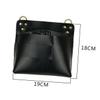 Didiseaon Tool Pouch Belt for Salon Stylists Genuine Leather Scissor Organizer Multi-Functional Hair Tool Holder for Combs Brushes Clips Essential Accessory for Hair Salons Black view 2