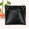 Didiseaon Tool Pouch Belt for Salon Stylists Genuine Leather Scissor Organizer Multi-Functional Hair Tool Holder for Combs Brushes Clips Essential Accessory for Hair Salons Black view 3