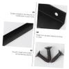 jojofuny Modern Aluminum Pull Handle Simple -Mounted Wardrobe Door Handle for Cabinets and Finish for Home Storage view 4