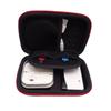 ETHZZLE Portable Electronics Accessories Organizer Bag for Cables Usb Drives and Small Gadgets Travel Case for Earphones Chargers and Hard Drives Black view 3