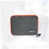 FELTECHELECTR Electronics Storage Bag Digital Accessories Organizer Earphone Pouch USB Cable Pouch Compact Waterproof Grey view 2