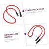ETHZZLE Camera Neck Strap Extra Long Microfiber Shoulder Belt for Dslr Mirrorless Cameras Comfortable Cross-body Use Durable Connectors for Outdoor Photography view 2