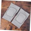 LABRIMP Knee Pad Sleeve Breathable Elastic Support Protector for Sports Flexible Non-slip Design Grey for Running Dancing Football view 4