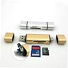 ETHZZLE Type-c Dual-Function Card Reader Silver OTG Memory Adapter for and USB- Compact and Portable Supports Cards Transfer view 2