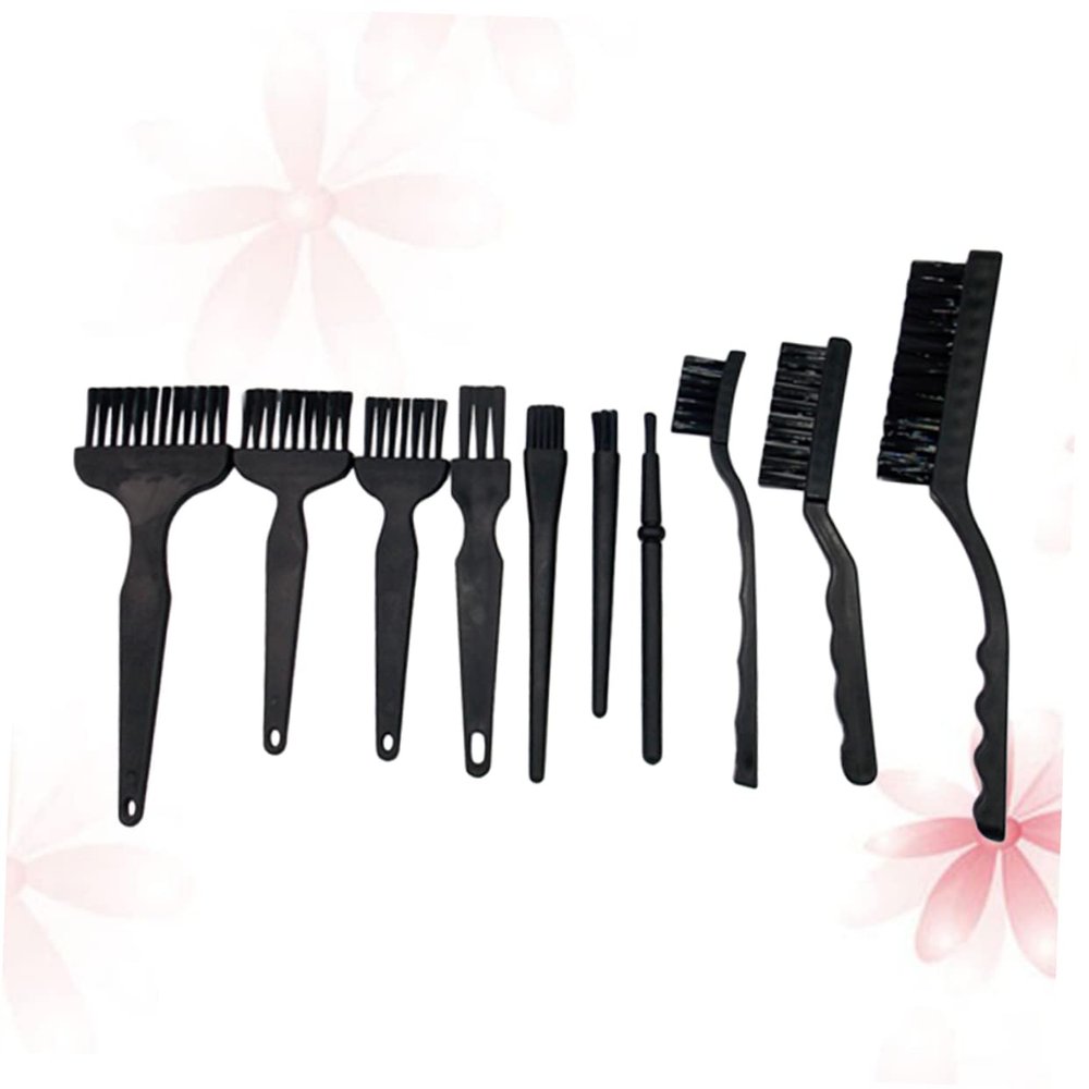ETHZZLE 4pcs Static Brush Set for Cleaning Electronics Mobile Devices and Hard Reach Areas Safe Lightweight Dust Brush Kit for Computer Keyboard