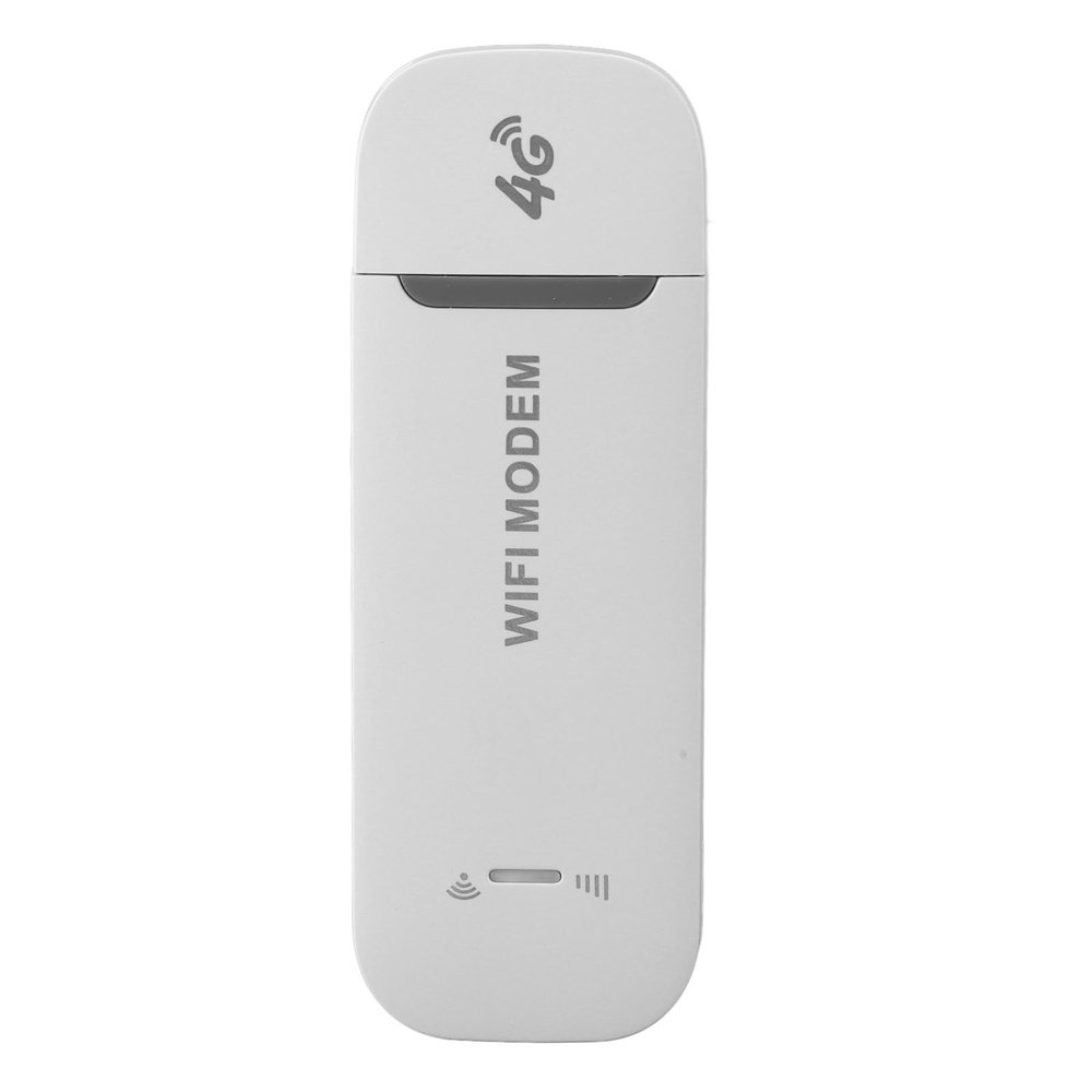 4G USB Hotspot, Plug and Play High Speed Internet Access Devices, Inserted Standard SIM Card, Multi User Sharing, WPA WPA2 Encryption Router for Home Travel (White)